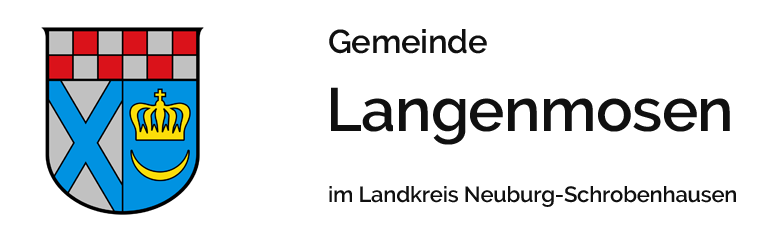 Zur Startseite der Homepage der Gemeinde Langenmosen